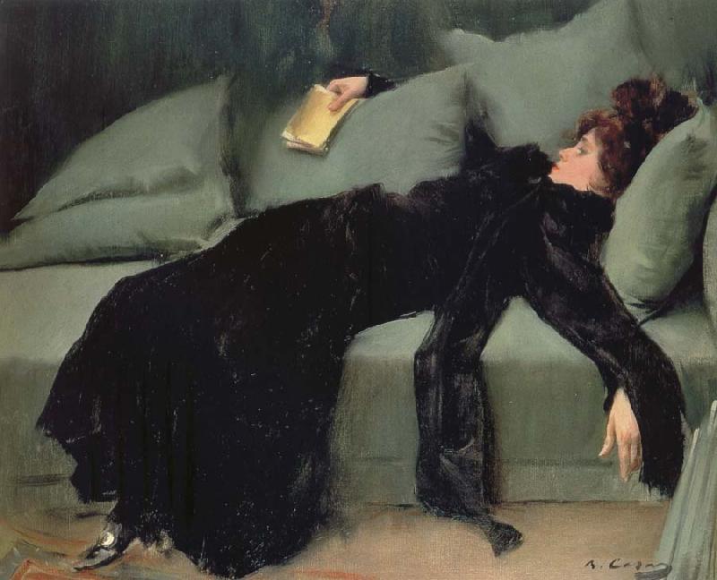 Ramon Casas i Carbo After the Ball oil painting image